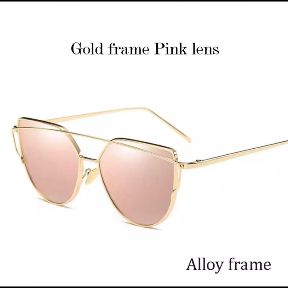 💕CAT EYE ROSE GOLD SUNGLASSES💕 - Picture 6 of 6